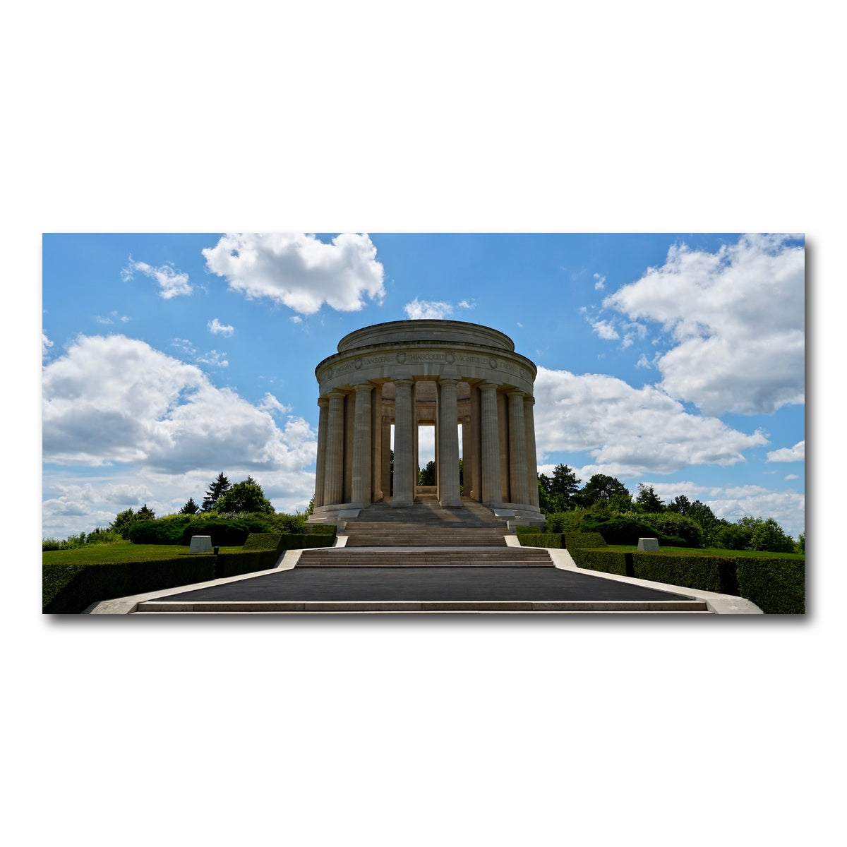 AUTO-MOCKUP WHITE | Montsec US WWI Memorial | 1 Piece | Gallery Wrap Canvas | group=2x1