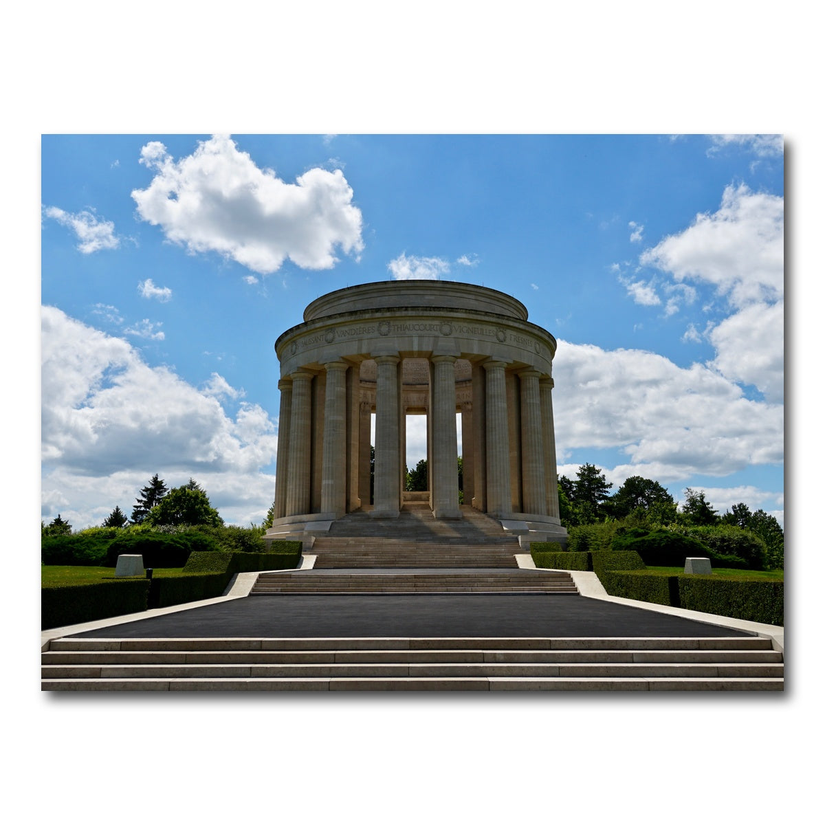 AUTO-MOCKUP WHITE | Montsec US WWI Memorial | 1 Piece | Gallery Wrap Canvas | group=4x3