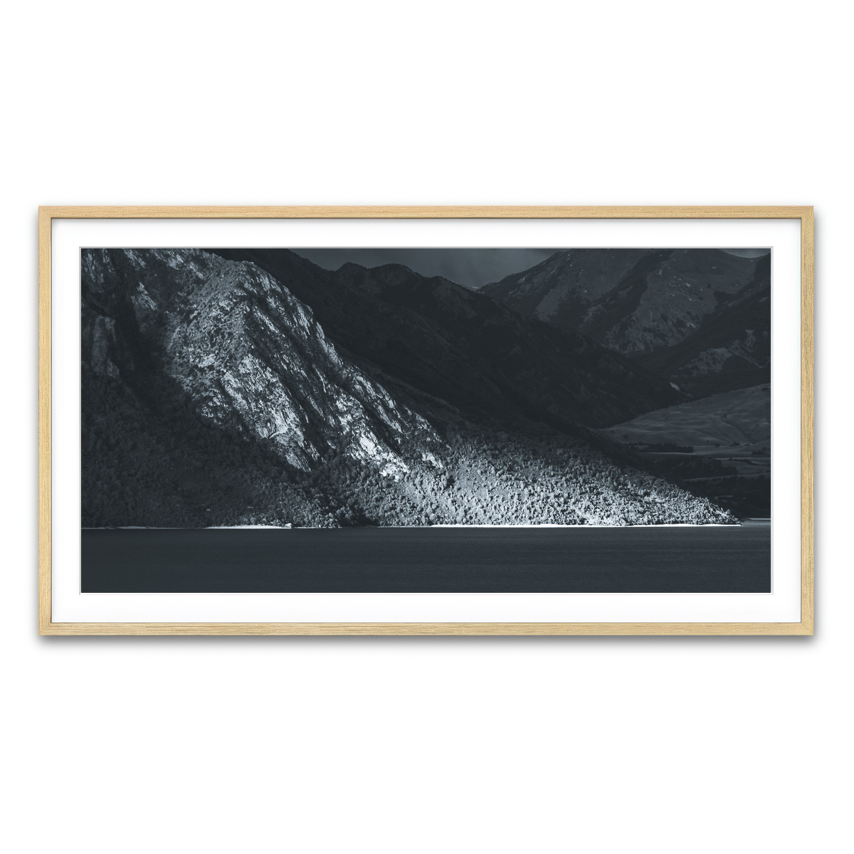 Framed Print 2x1 Natural