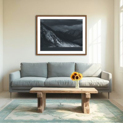 AUTO-MOCKUP ROOM | Moody Lake Wall Art