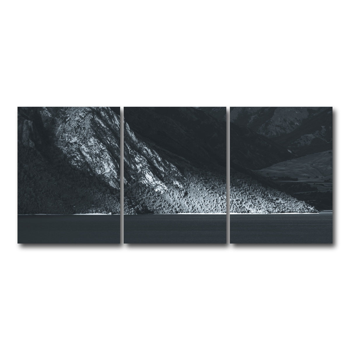 AUTO-MOCKUP WHITE | Moody Lake | 3 Piece | Gallery Wrap Canvas | group=18x24