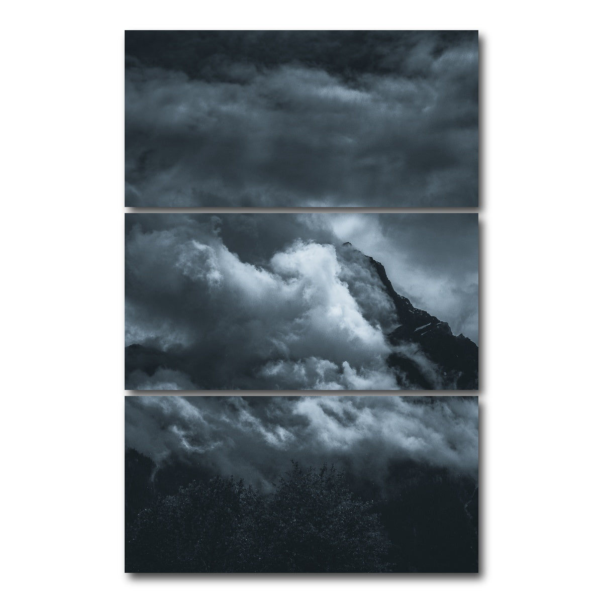 AUTO-MOCKUP WHITE | Moody Mountains | 3 Piece | Gallery Wrap Canvas | group=12x24_stacked