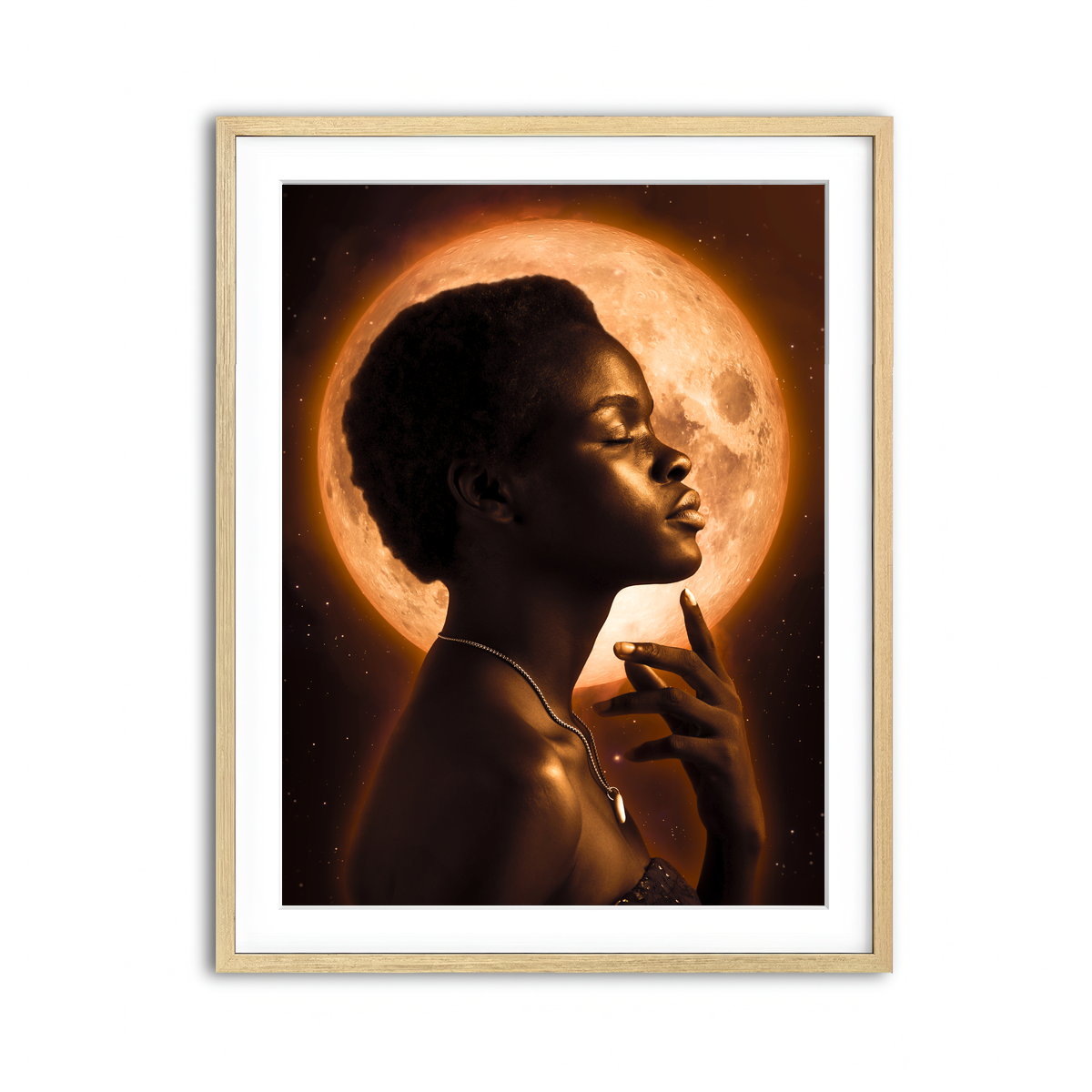 Framed Print 3x4 Natural