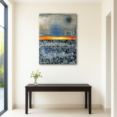 AUTO-MOCKUP ROOM | Moon Chalk Orange