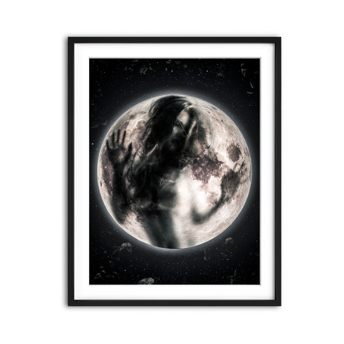 Framed Print 3x4 Black
