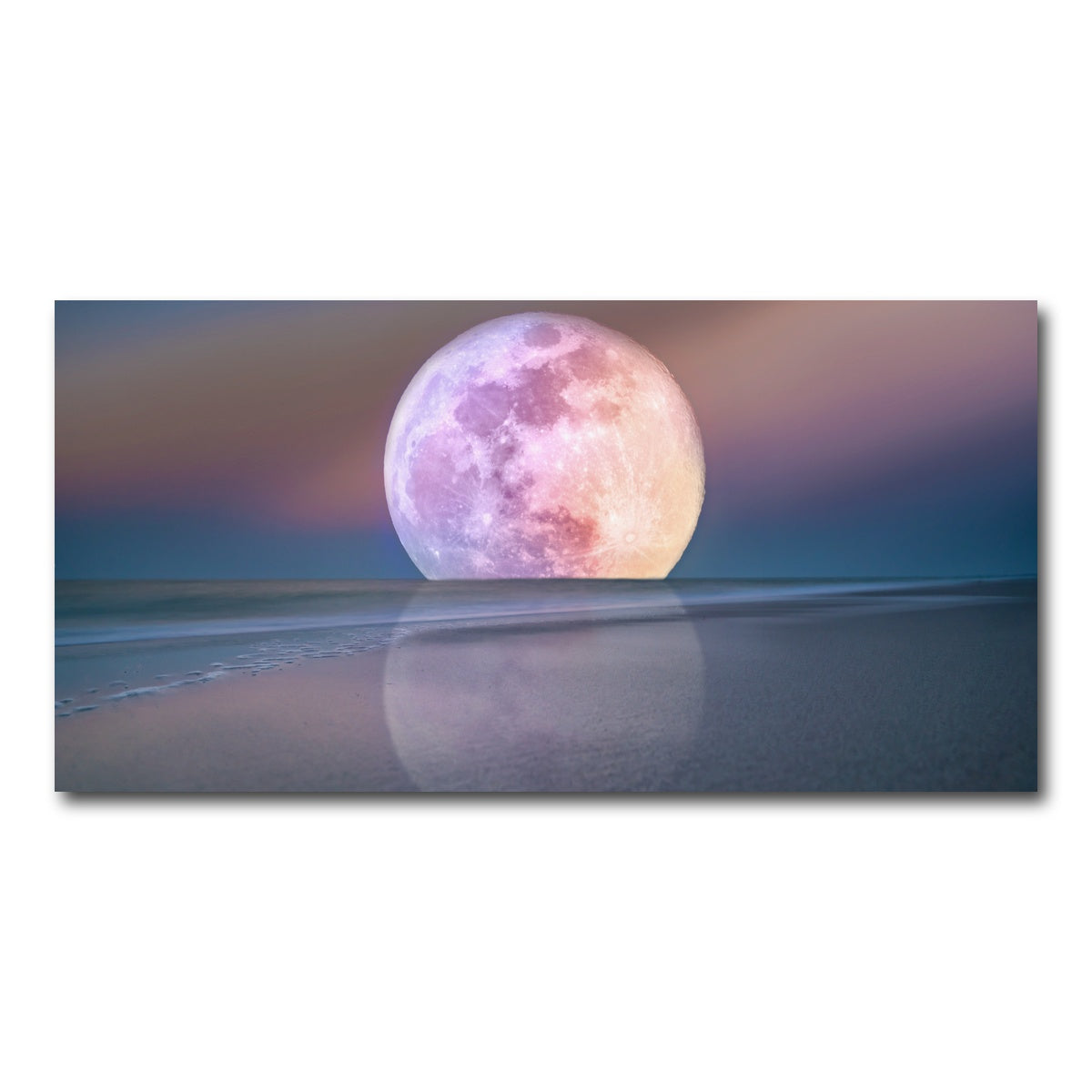 AUTO-MOCKUP WHITE | Moon Rise | 1 Piece | Gallery Wrap Canvas | group=2x1