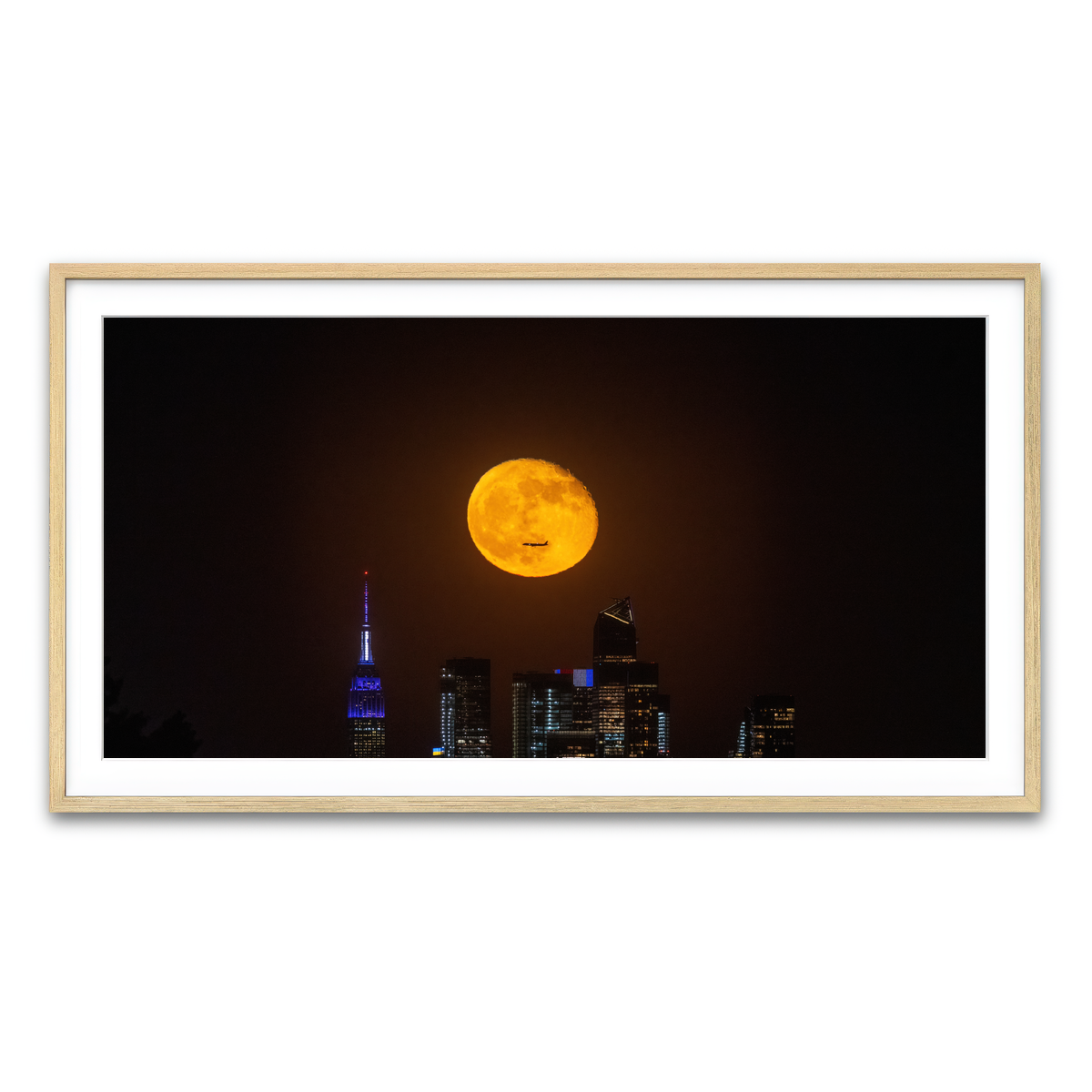 Framed Print 2x1 Natural