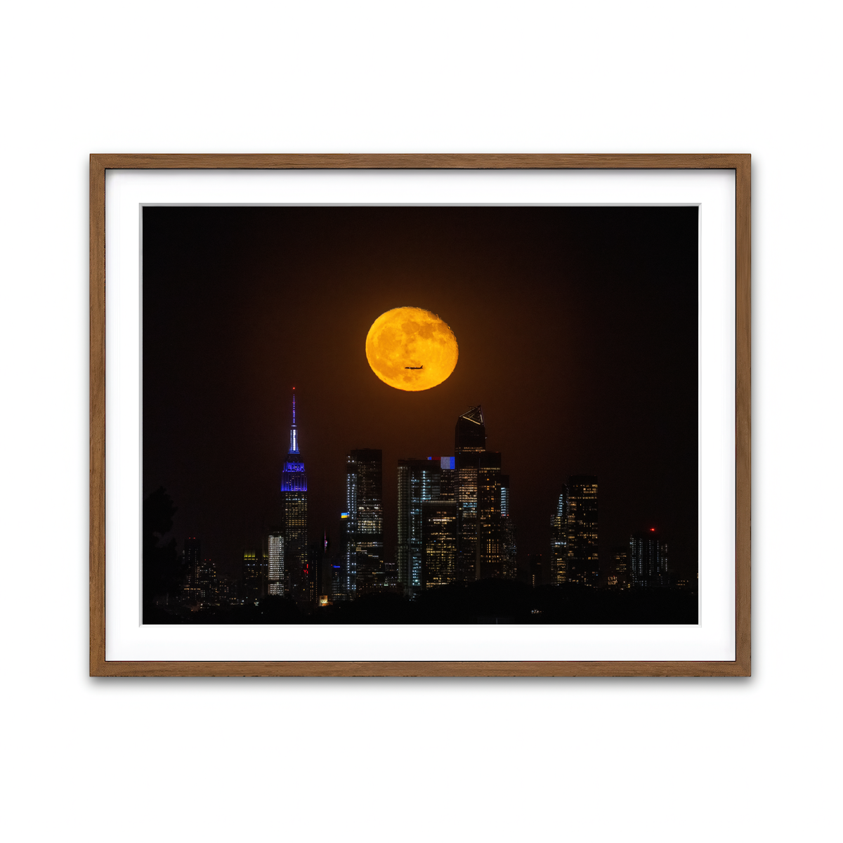 Framed Print 4x3 Walnut