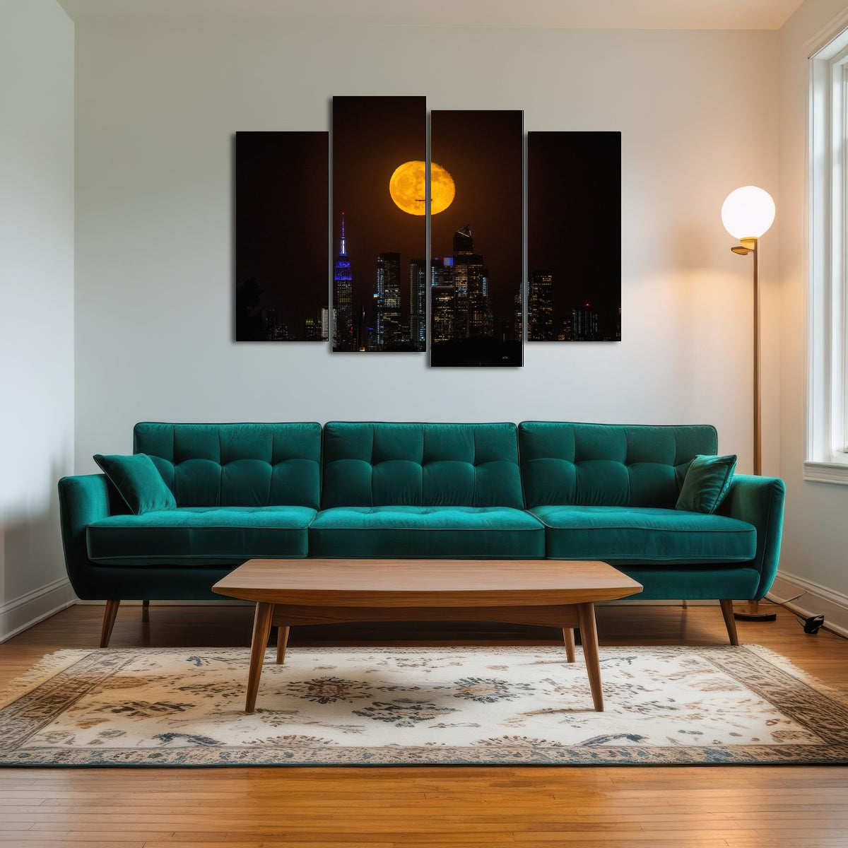 AUTO-MOCKUP ROOM | Moon and NYC