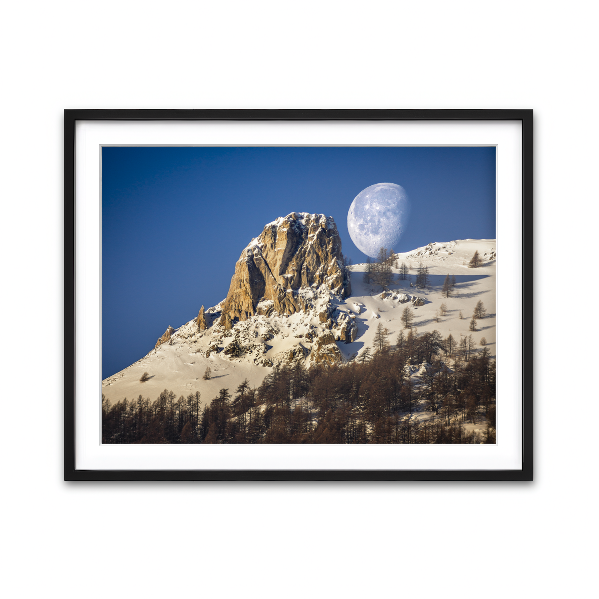 Framed Print 4x3 Black