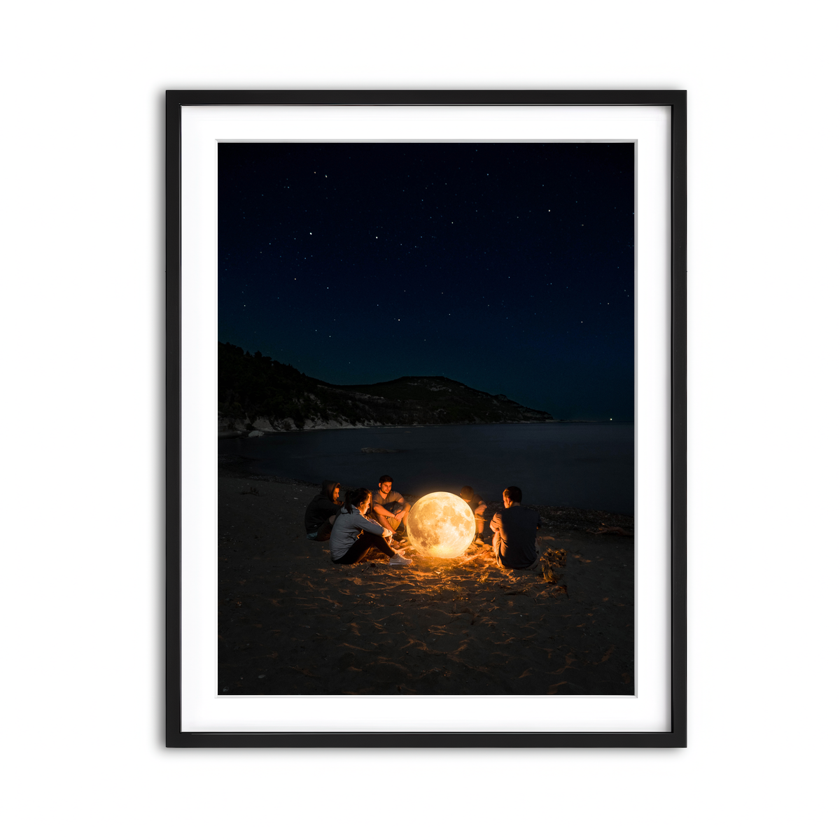 Framed Print 3x4 Black