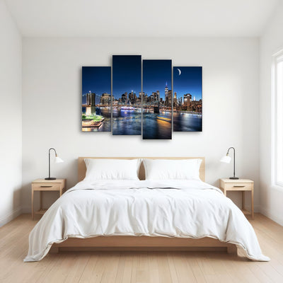 AUTO-MOCKUP ROOM | Moonrise In New York