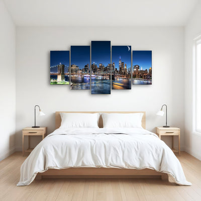 AUTO-MOCKUP ROOM | Moonrise In New York