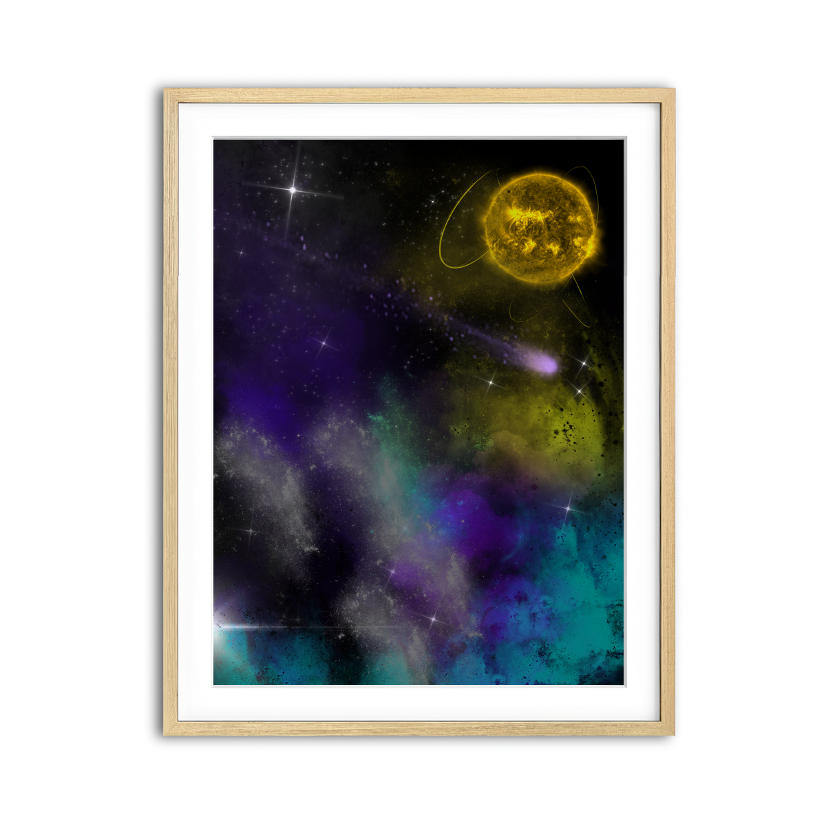 Framed Print 3x4 Natural