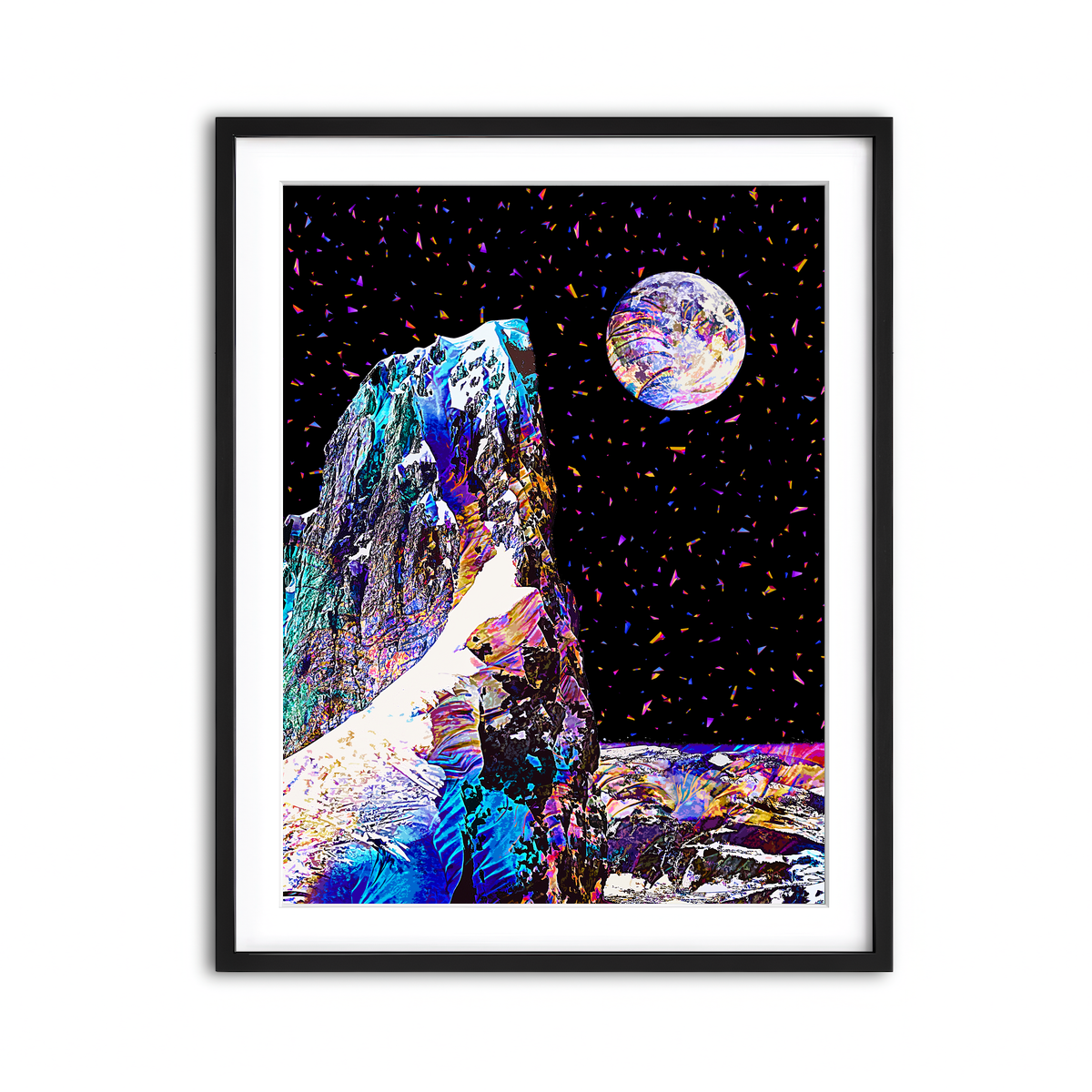 Framed Print 3x4 Black