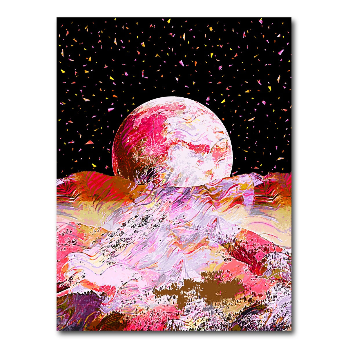 AUTO-MOCKUP WHITE | Moonscape 2 | 1 Piece | Gallery Wrap Canvas | group=3x4