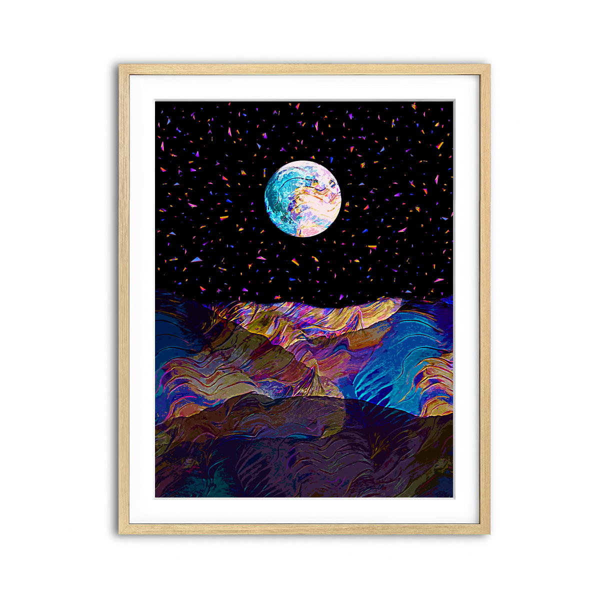 Framed Print 3x4 Natural
