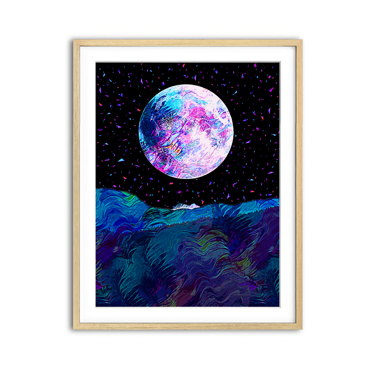 Framed Print 3x4 Natural