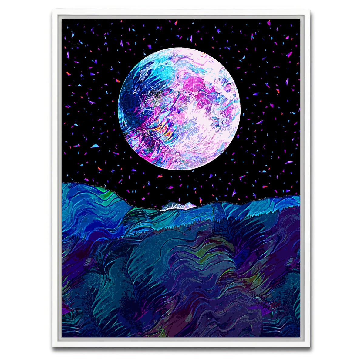AUTO-MOCKUP WHITE | Moonscape 6 | 1 Piece | White Framed Canvas | group=3x4