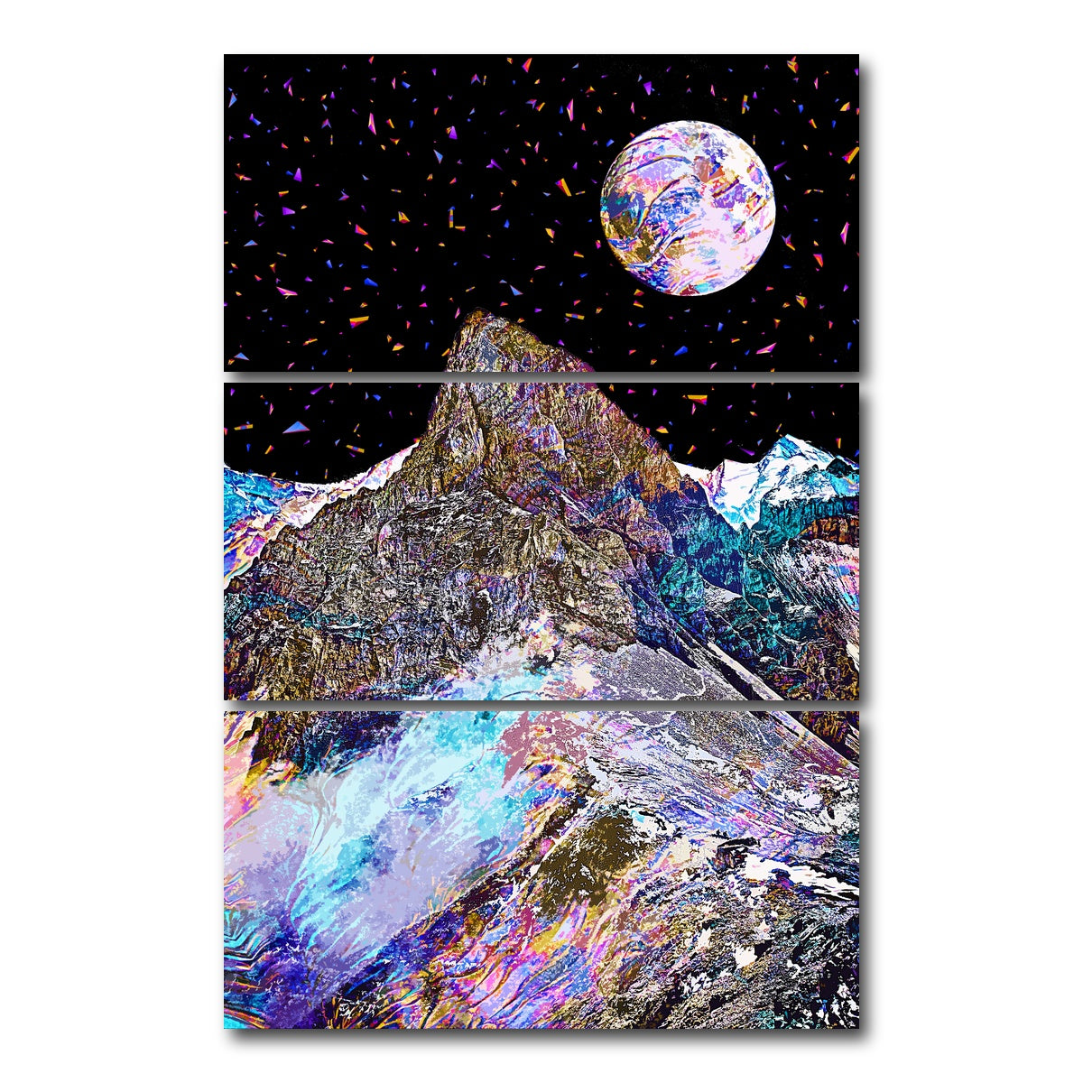 AUTO-MOCKUP WHITE | Moonscape 8 | 3 Piece | Gallery Wrap Canvas | group=12x24_stacked