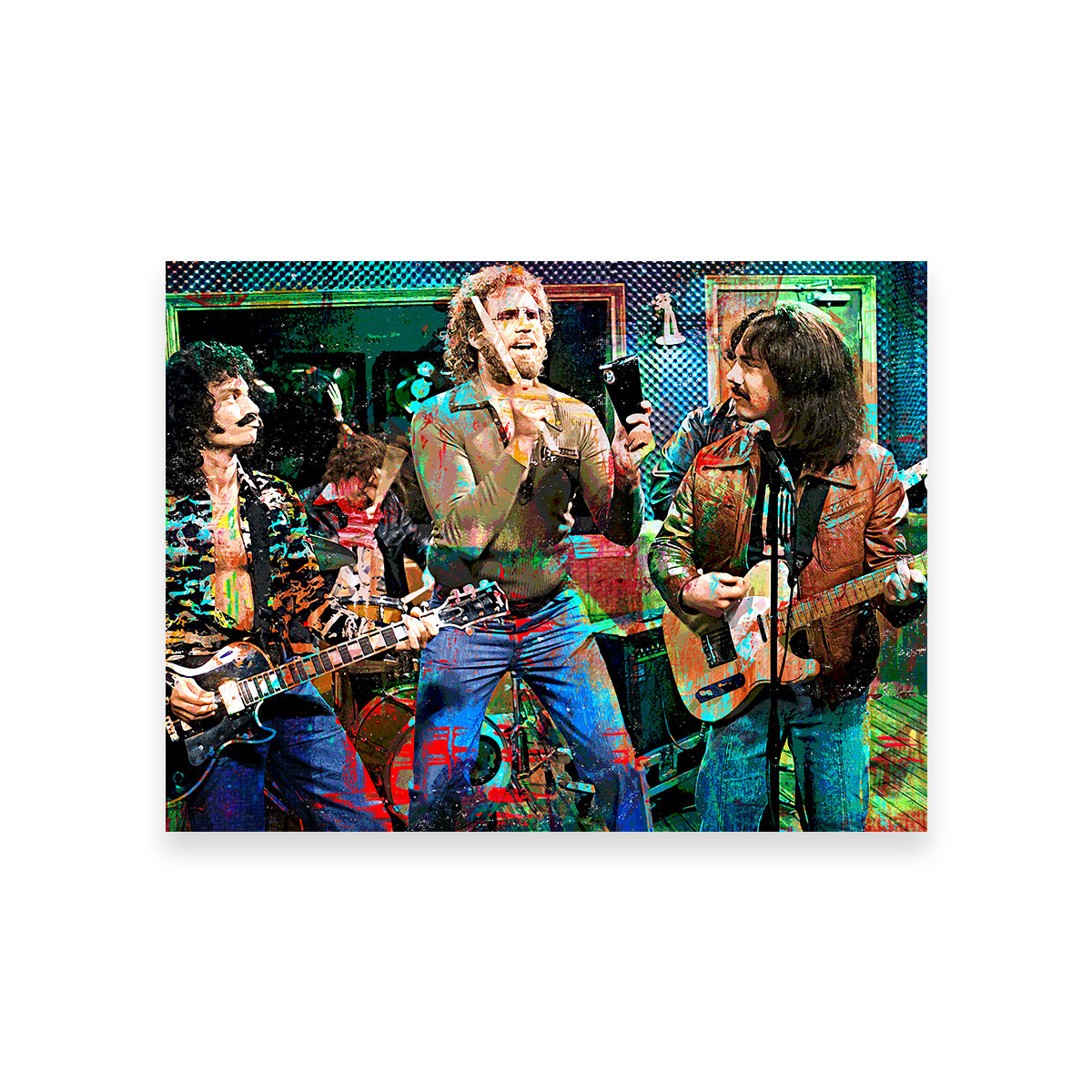 Cowbell Sketch Wall Art
