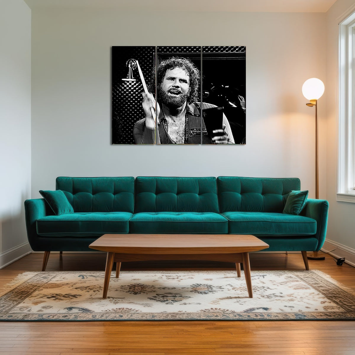 AUTO-MOCKUP ROOM | More Cowbell Grayscale