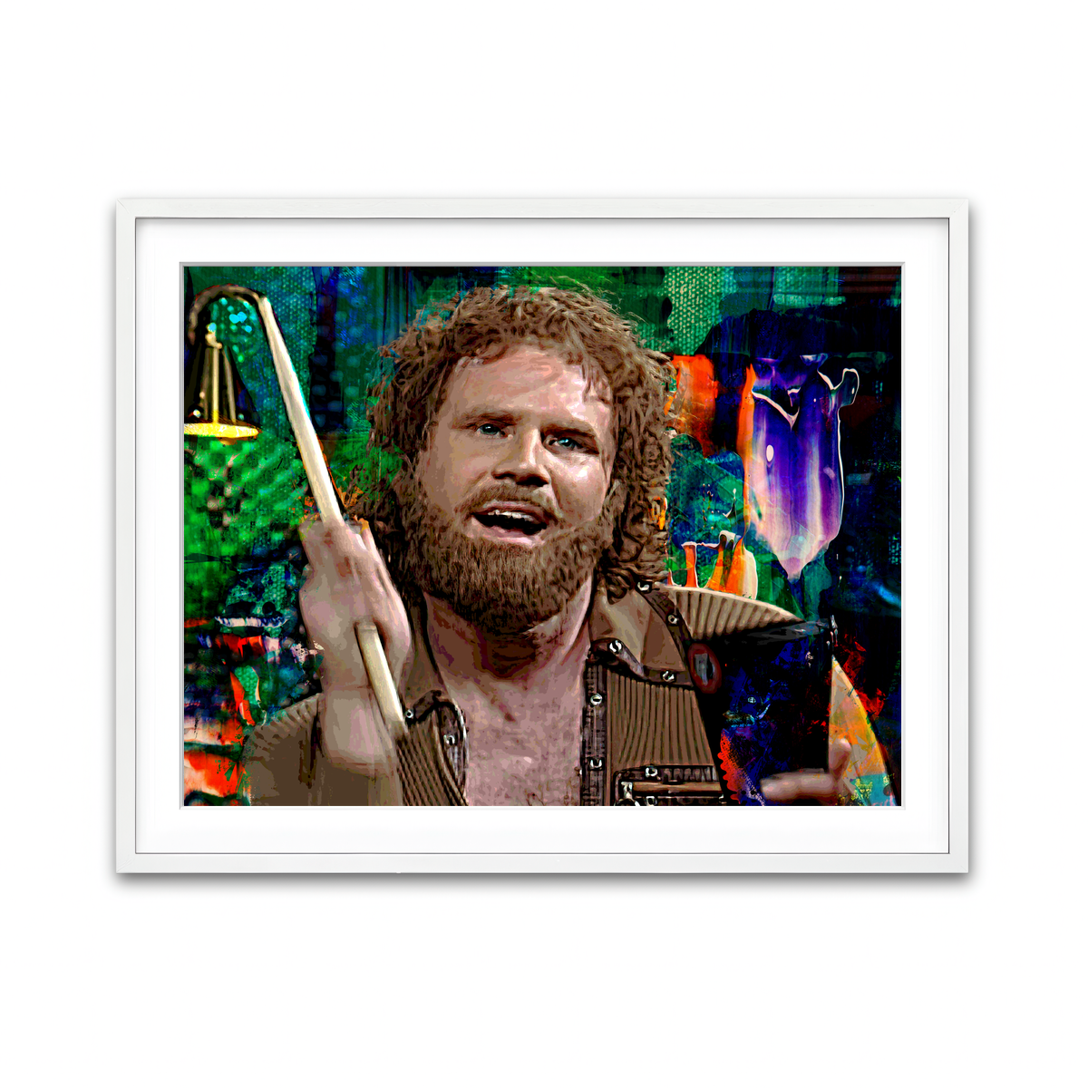 Framed Print 4x3 White