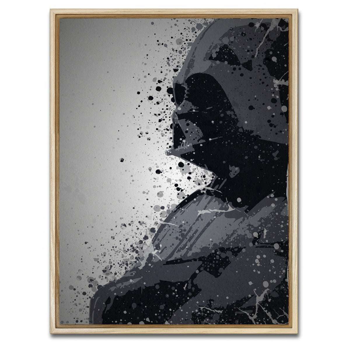 AUTO-MOCKUP WHITE | More Machine Than Man | 1 Piece | Natural Framed Canvas | group=3x4