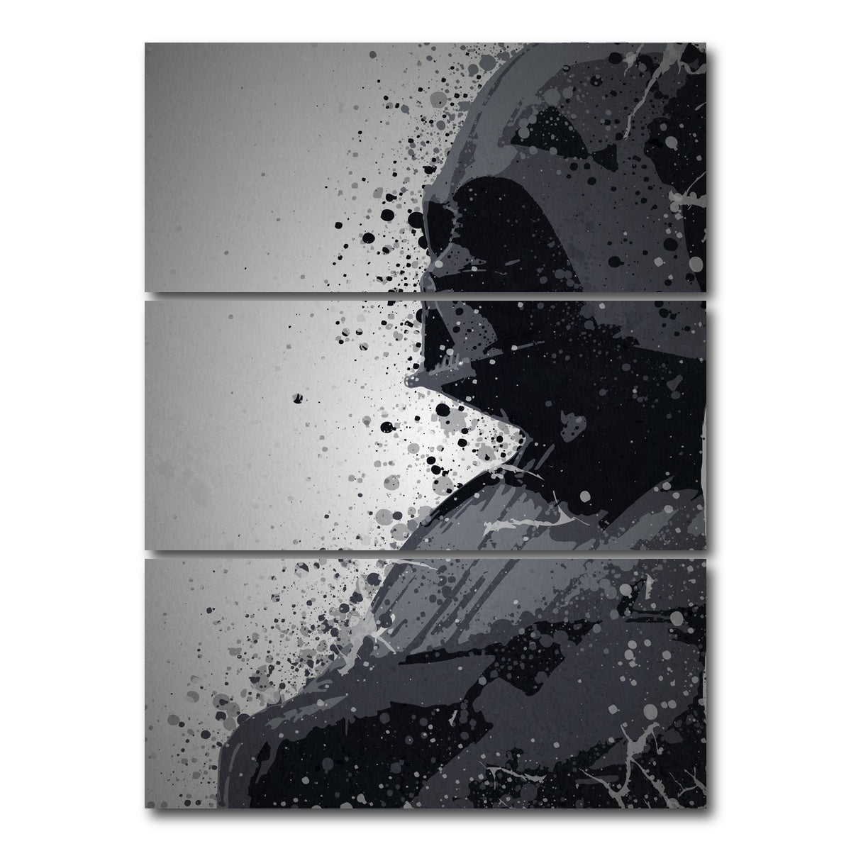 AUTO-MOCKUP WHITE | More Machine Than Man | 3 Piece | Gallery Wrap Canvas | group=8x18_stacked