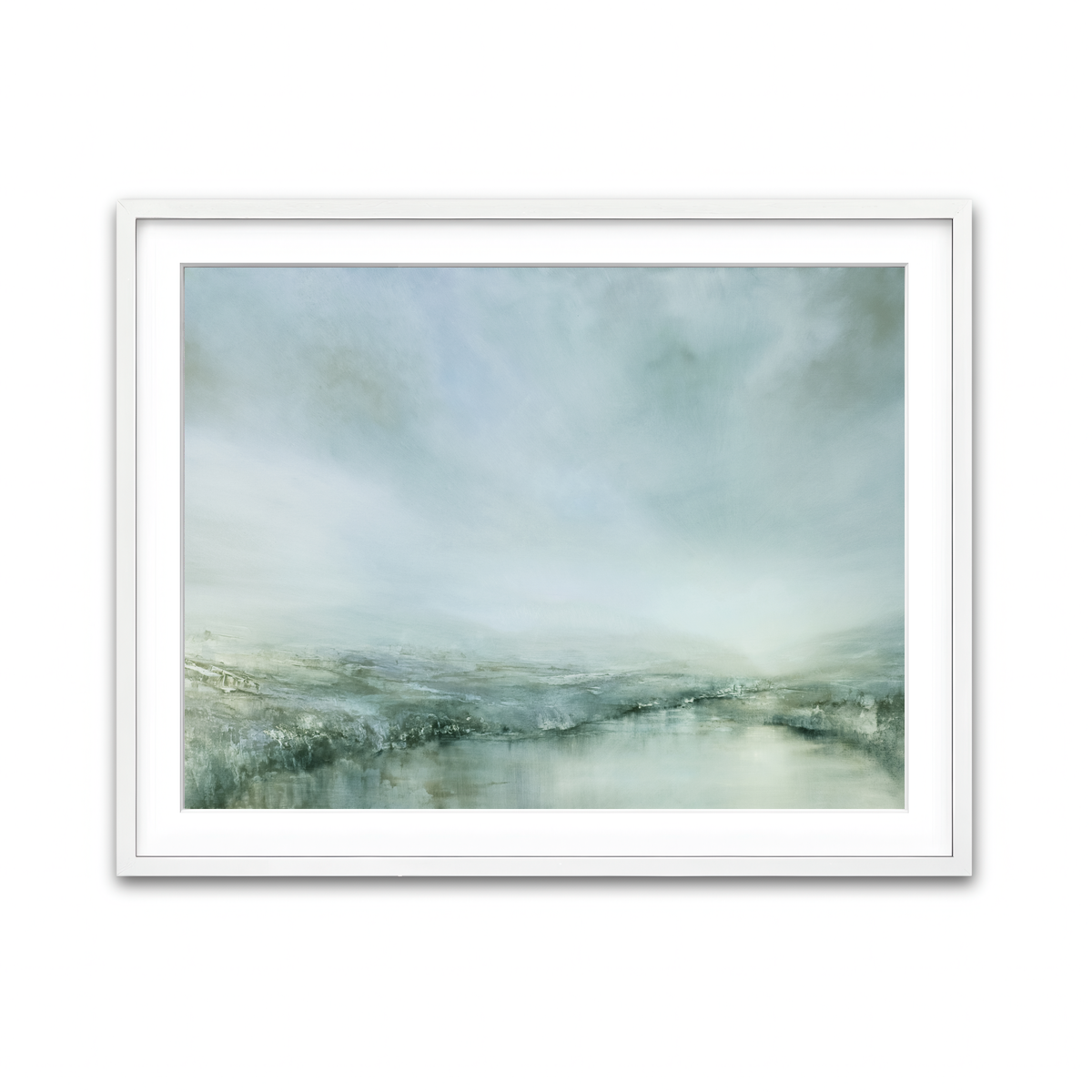 Framed Print 4x3 White