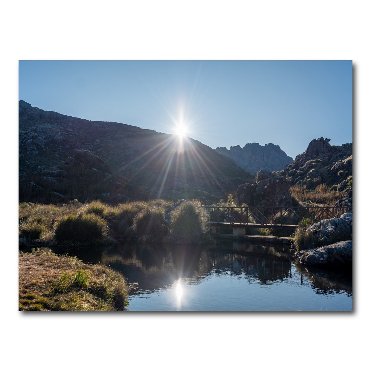 AUTO-MOCKUP WHITE | Morning - Itatiaia National Park Brazil | 1 Piece | Gallery Wrap Canvas | group=4x3
