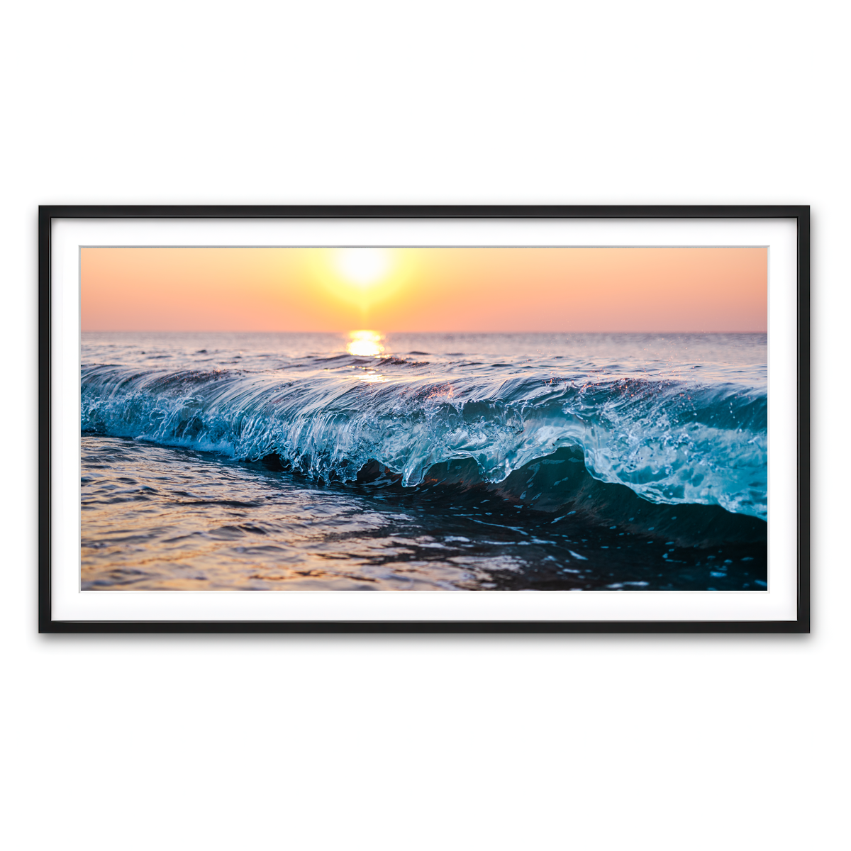 Framed Print 2x1 Black