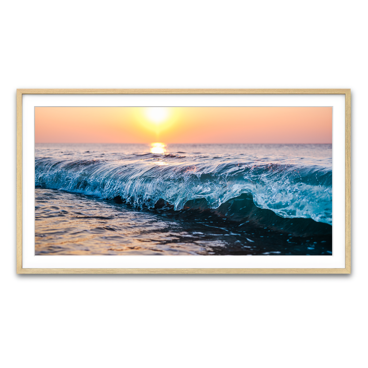 Framed Print 2x1 Natural