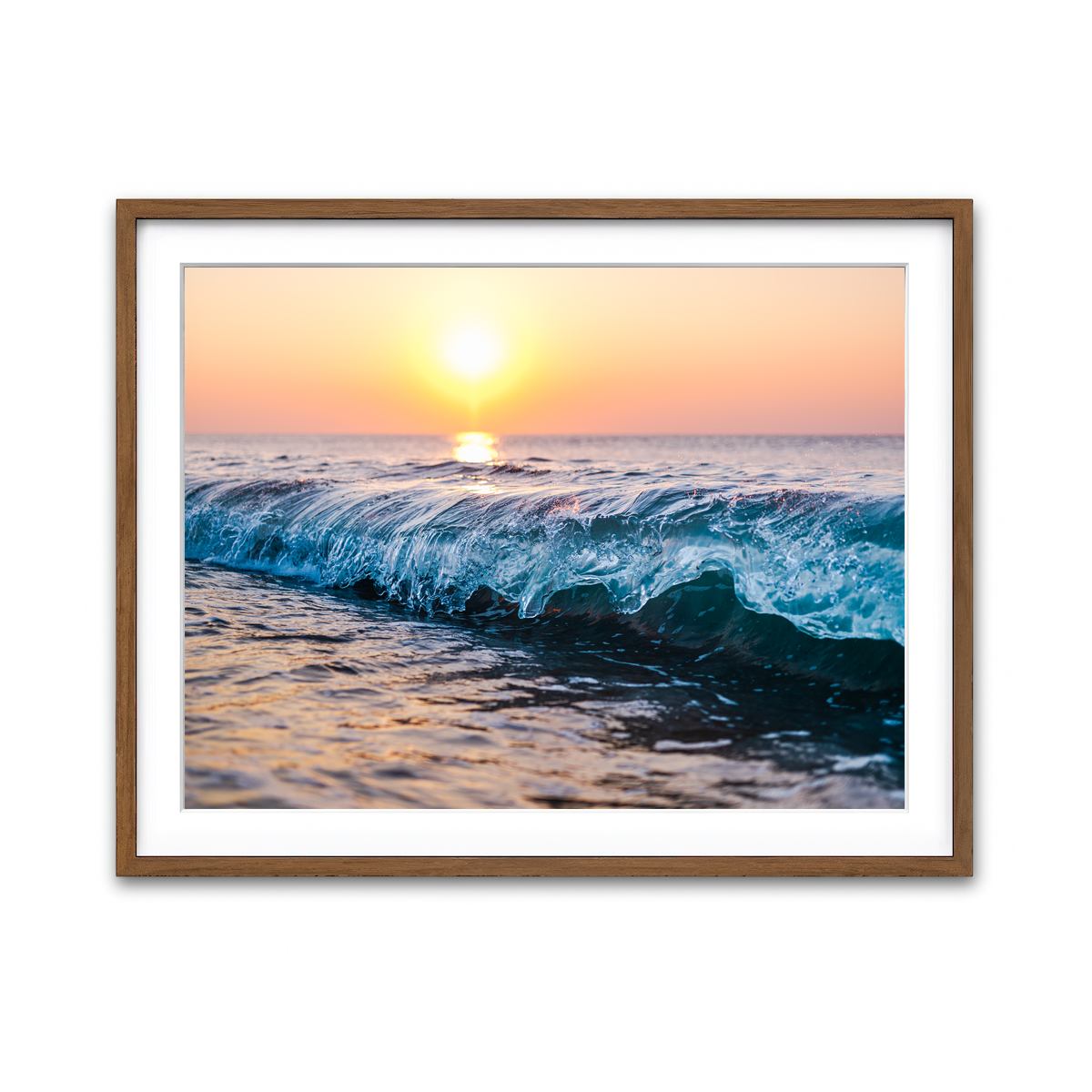 Framed Print 4x3 Walnut