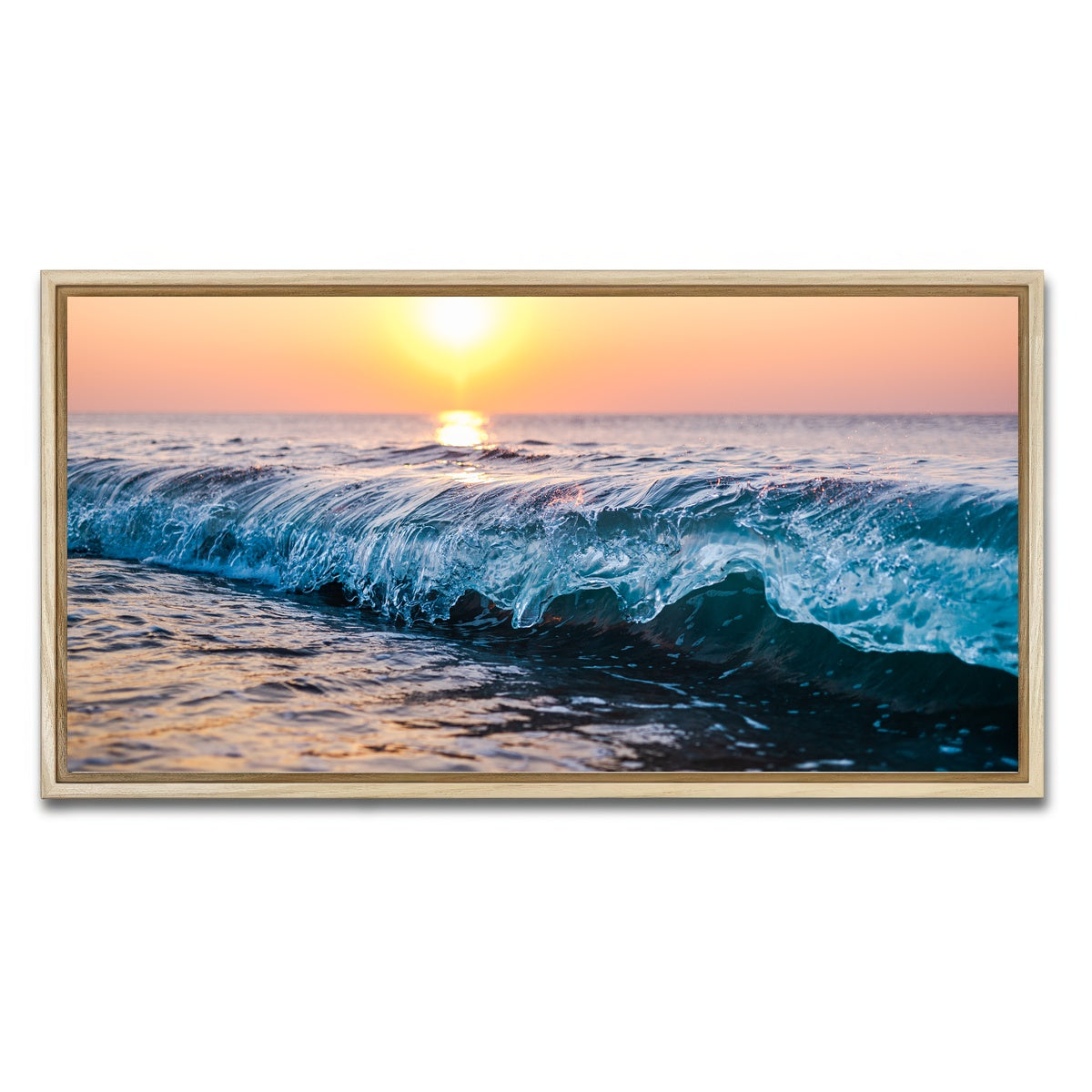 AUTO-MOCKUP WHITE | Morning Break | 1 Piece | Natural Framed Canvas | group=2x1