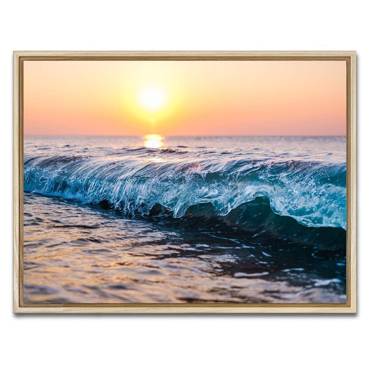 AUTO-MOCKUP WHITE | Morning Break | 1 Piece | Natural Framed Canvas | group=4x3