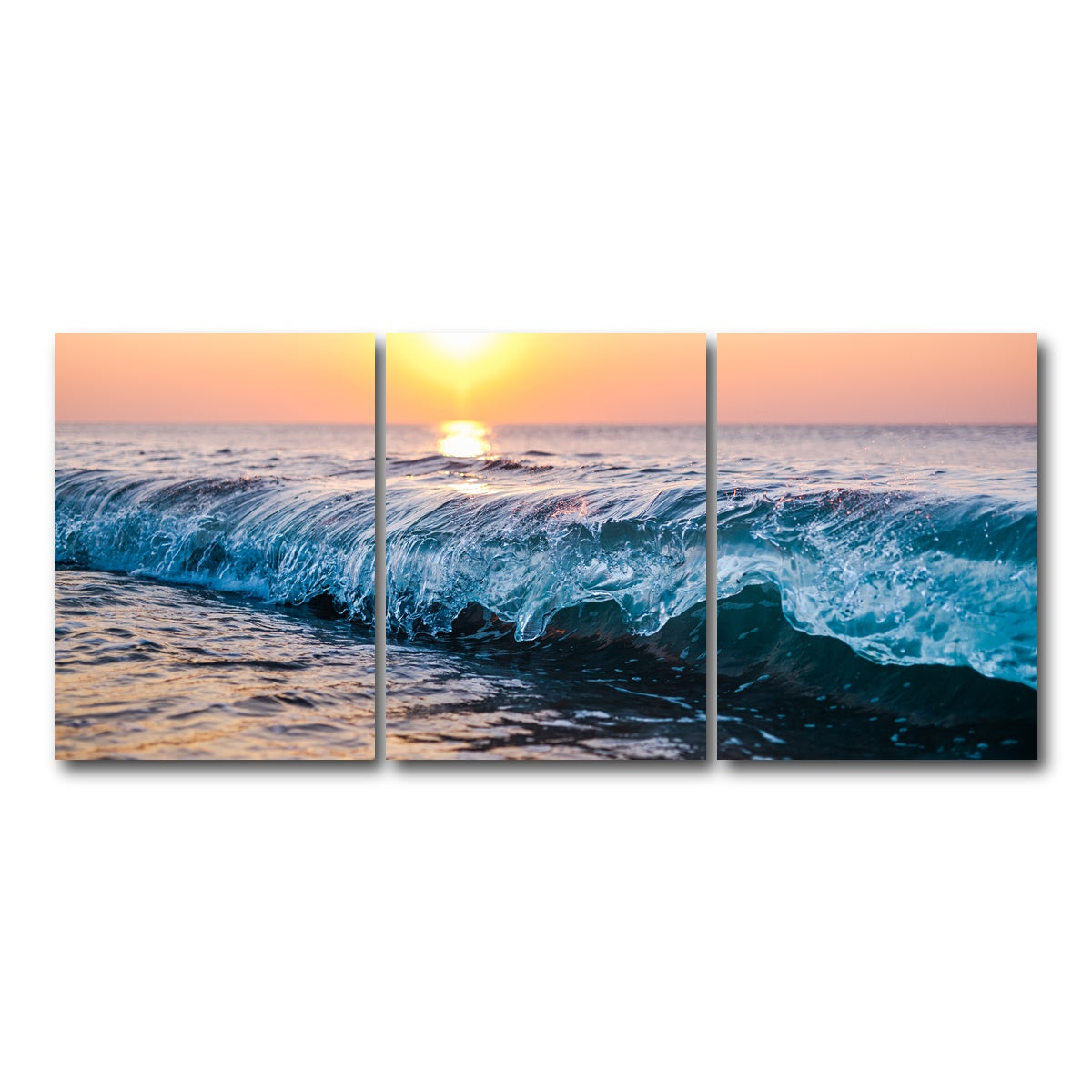 AUTO-MOCKUP WHITE | Morning Break | 3 Piece | Gallery Wrap Canvas | group=18x24