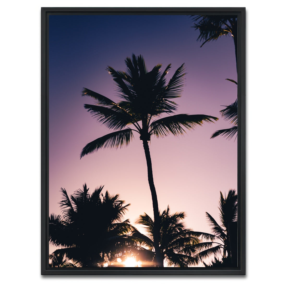 AUTO-MOCKUP WHITE | Morning Colors | 1 Piece | Black Framed Canvas | group=3x4