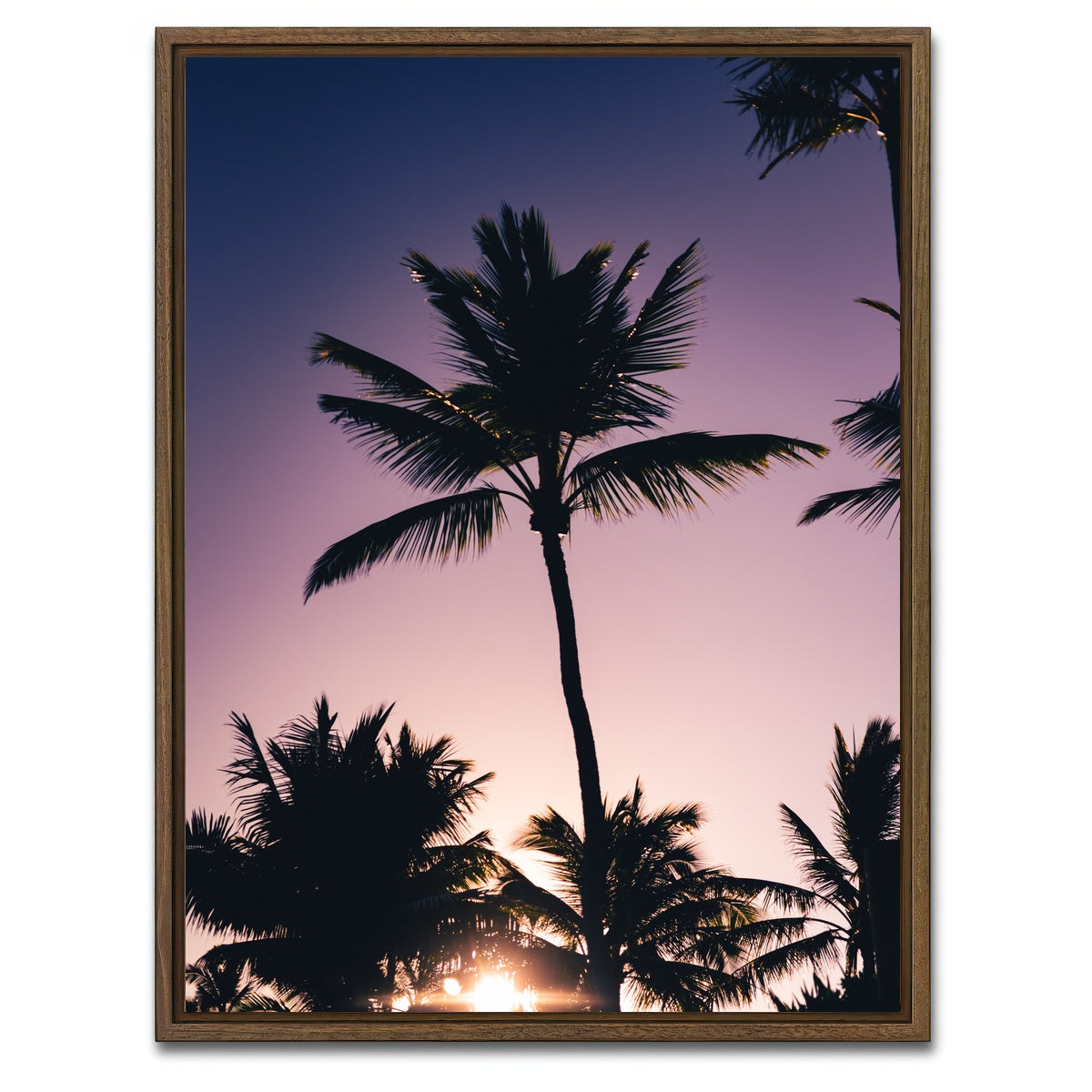 AUTO-MOCKUP WHITE | Morning Colors | 1 Piece | Walnut Framed Canvas | group=3x4