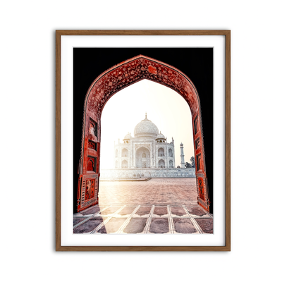 Framed Print 3x4 Walnut