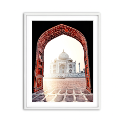 Framed Print 3x4 White