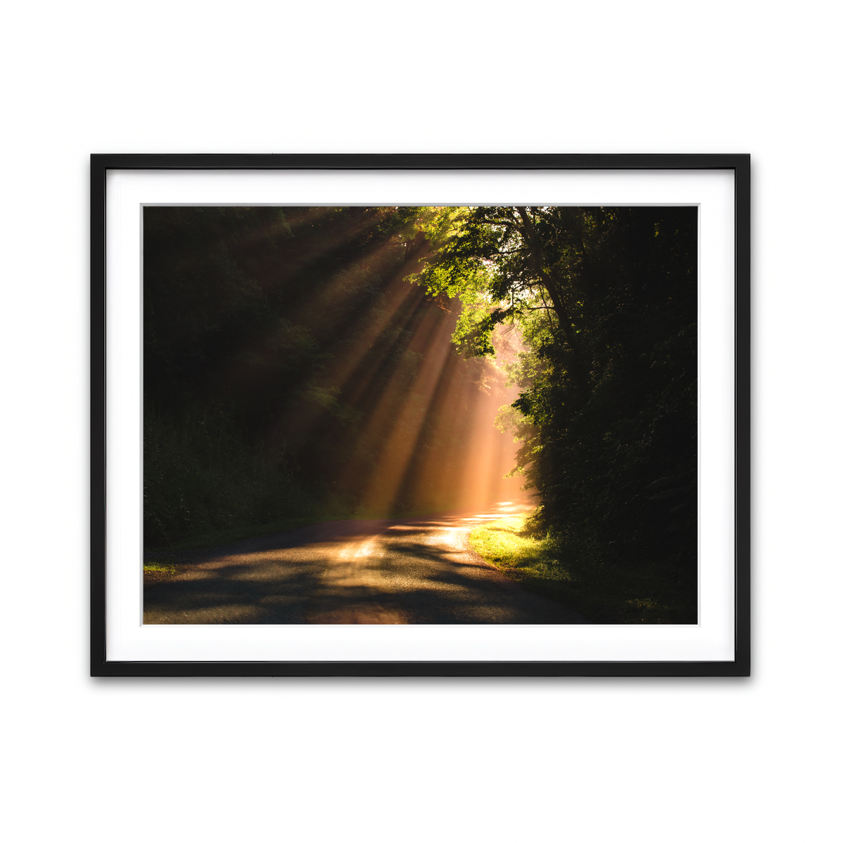 Framed Print 4x3 Black
