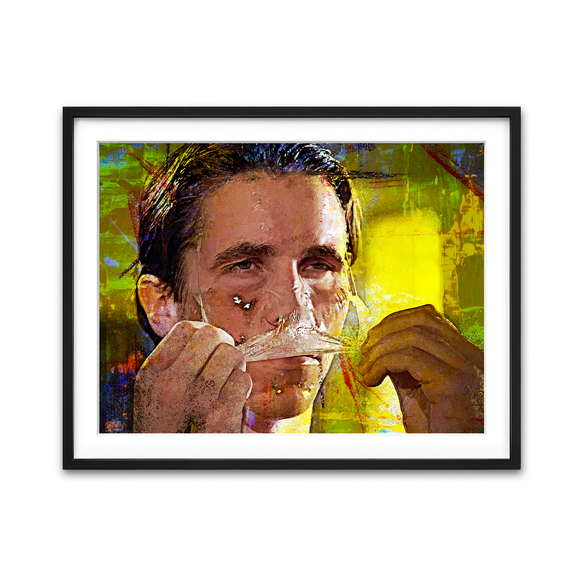 Framed Print 4x3 Black