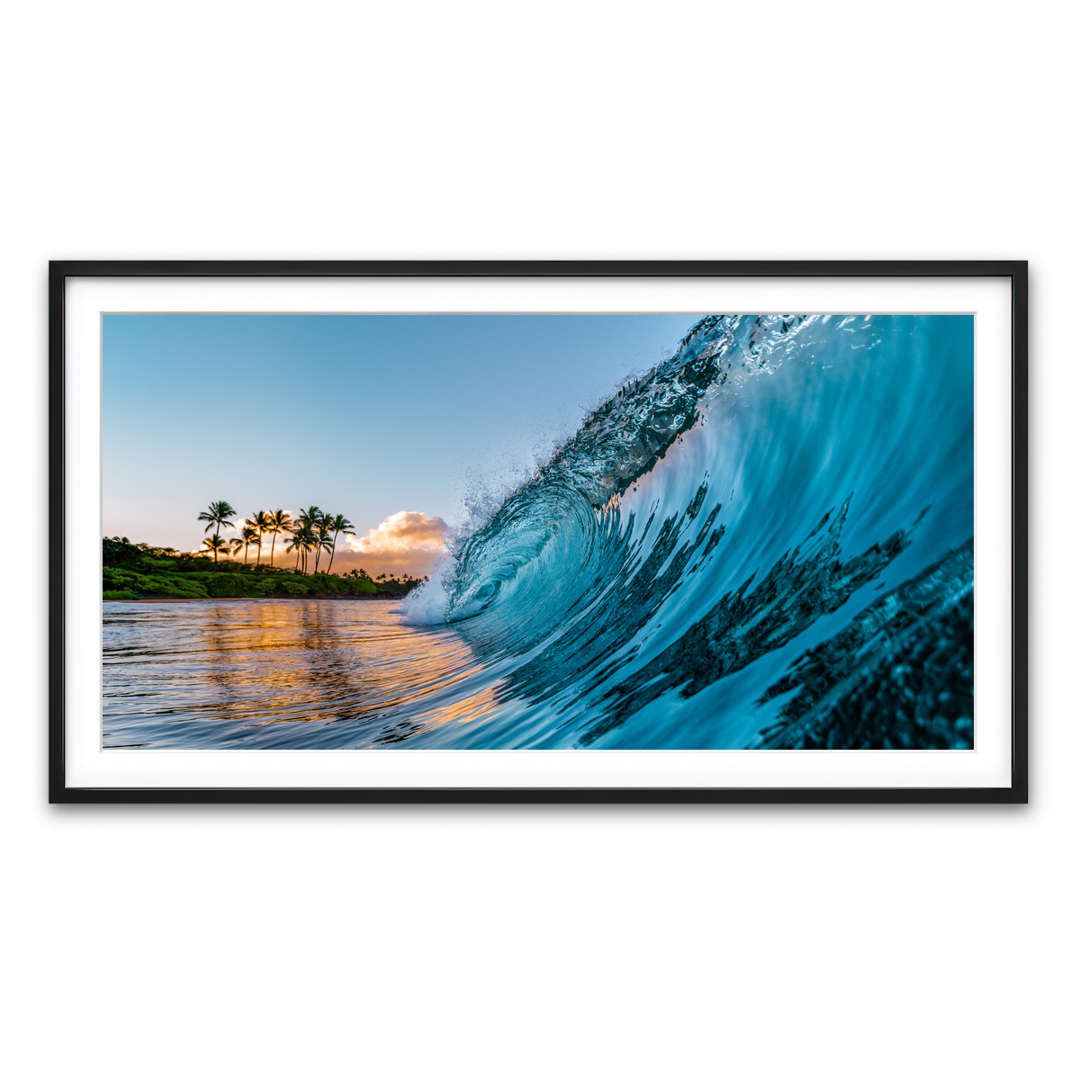 Framed Print 2x1 Black
