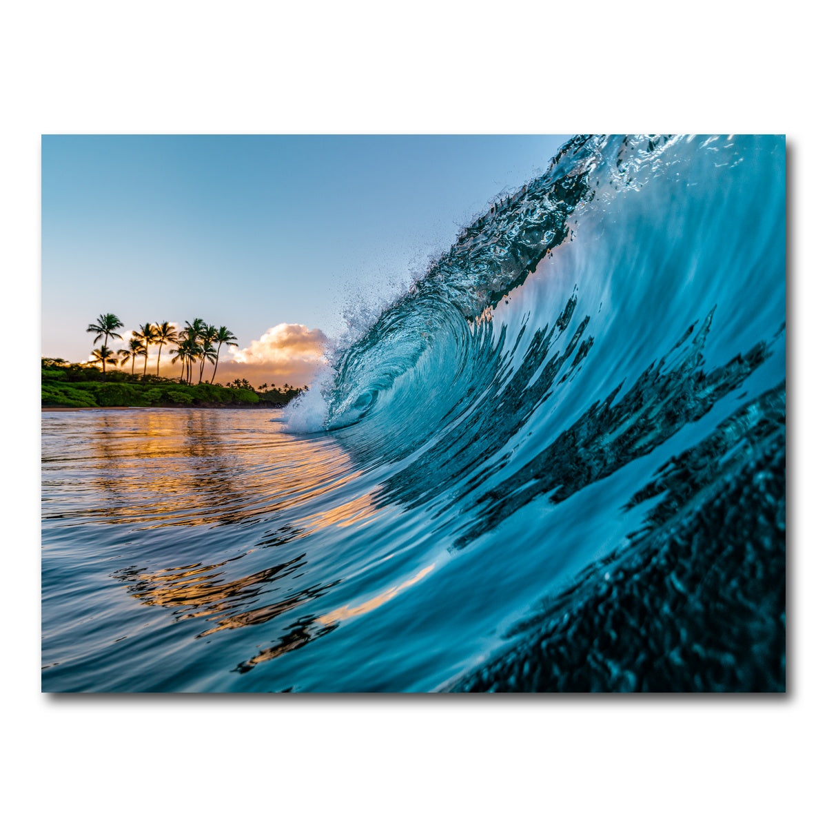 AUTO-MOCKUP WHITE | Morning Wave | 1 Piece | Gallery Wrap Canvas | group=4x3