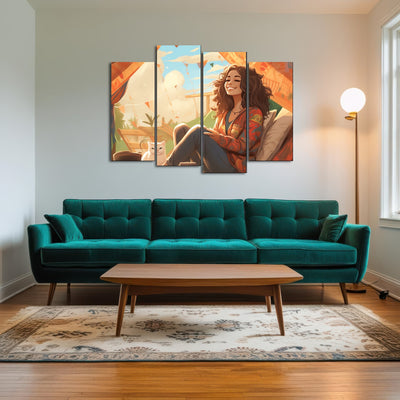 AUTO-MOCKUP ROOM | Morning hippie style routine