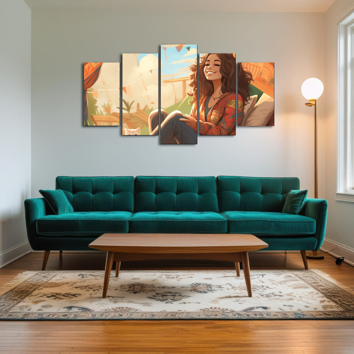 AUTO-MOCKUP ROOM | Morning hippie style routine