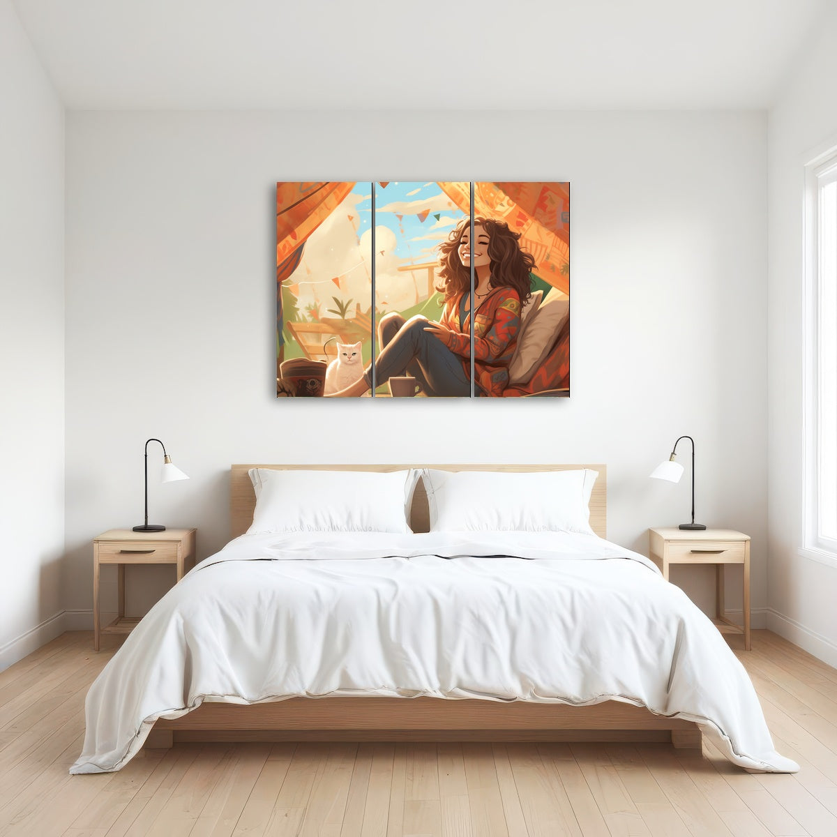 AUTO-MOCKUP ROOM | Morning hippie style routine