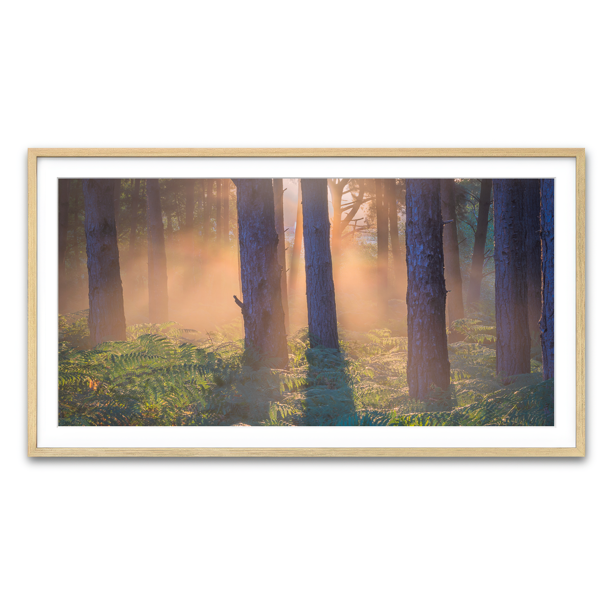 Framed Print 2x1 Natural