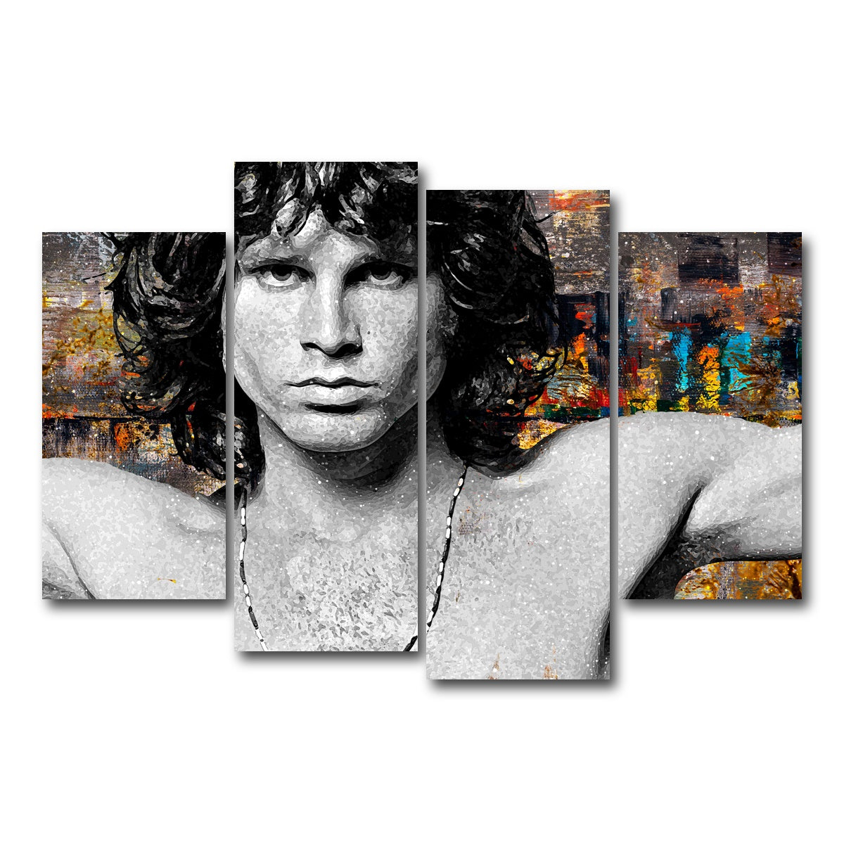 AUTO-MOCKUP WHITE | Morrison | 4 Piece | Gallery Wrap Canvas | group=4_short